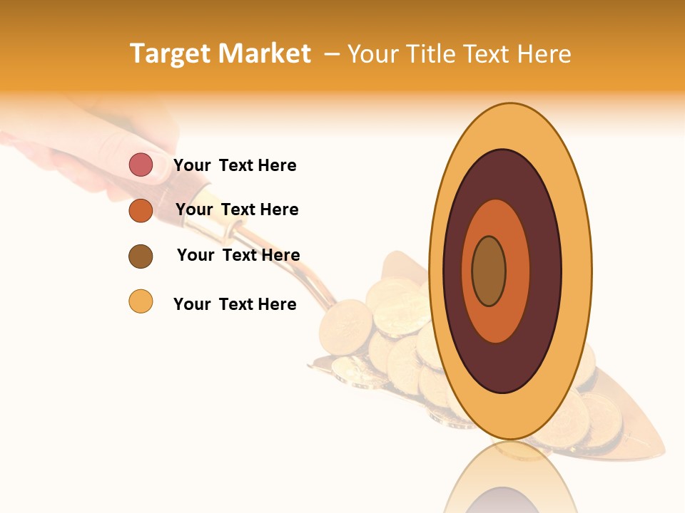 Fingers Income Concept PowerPoint Template