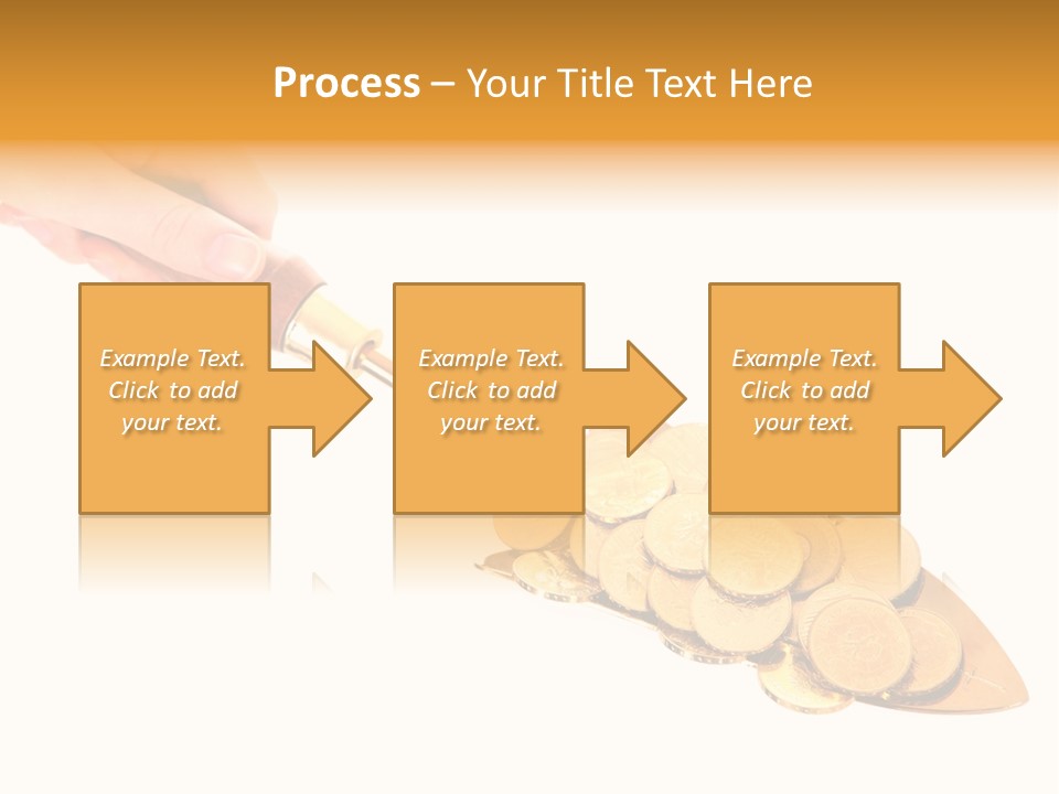Fingers Income Concept PowerPoint Template