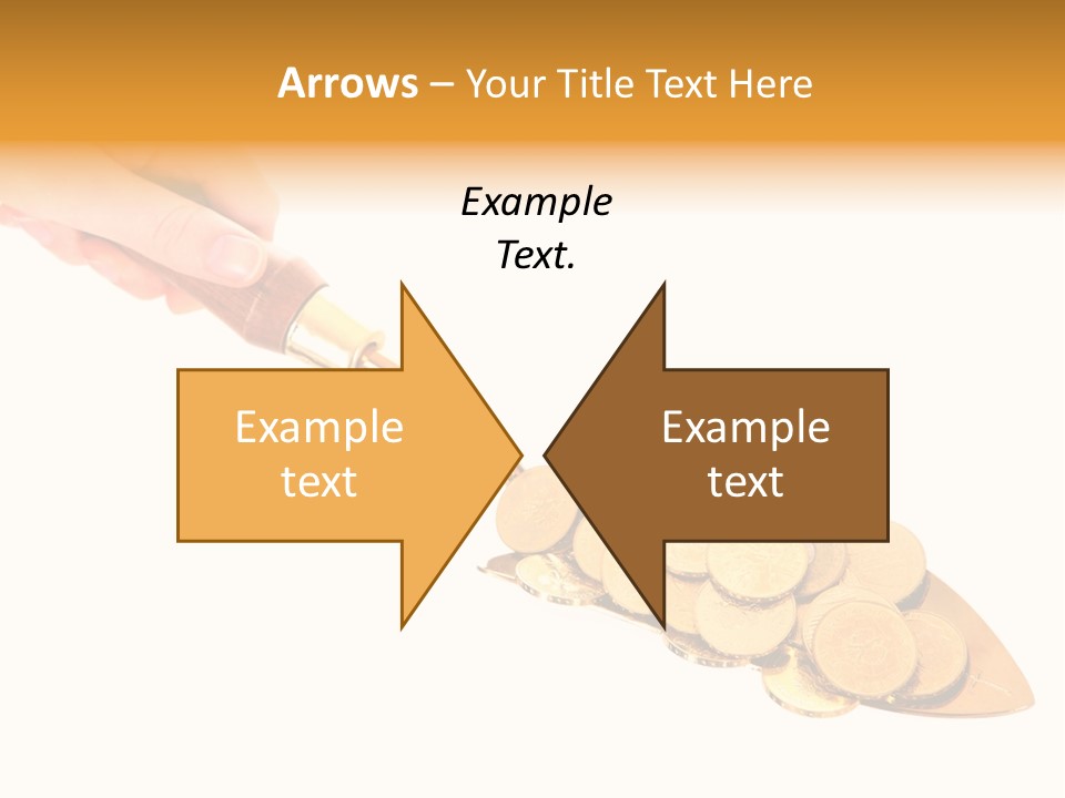 Fingers Income Concept PowerPoint Template