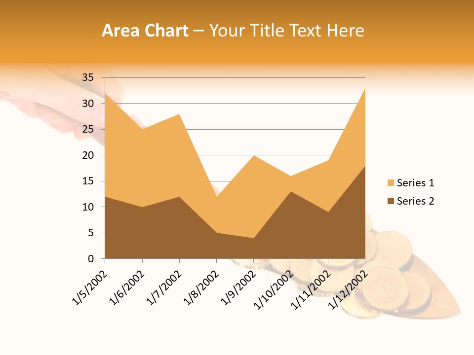 Fingers Income Concept PowerPoint Template