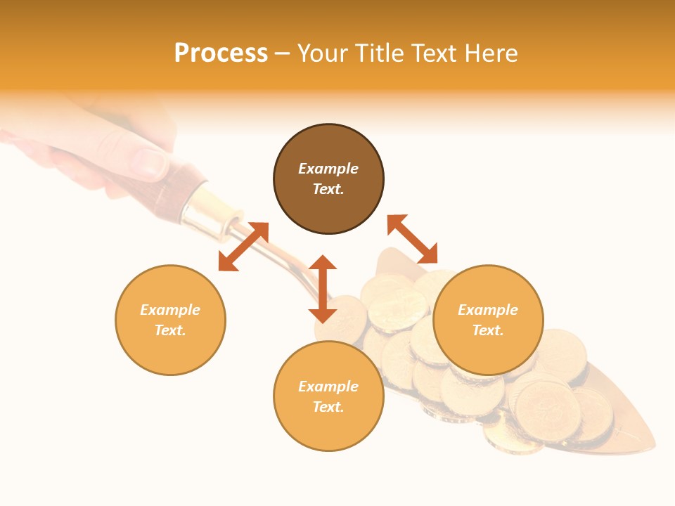 Fingers Income Concept PowerPoint Template