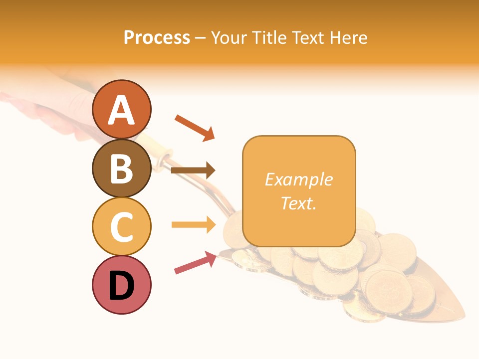 Fingers Income Concept PowerPoint Template