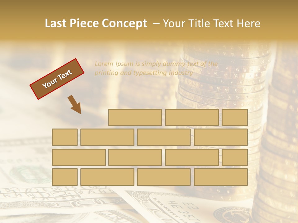 Economics Background Sale PowerPoint Template