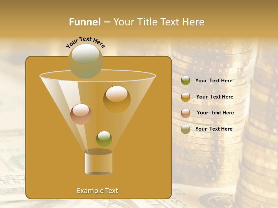 Economics Background Sale PowerPoint Template