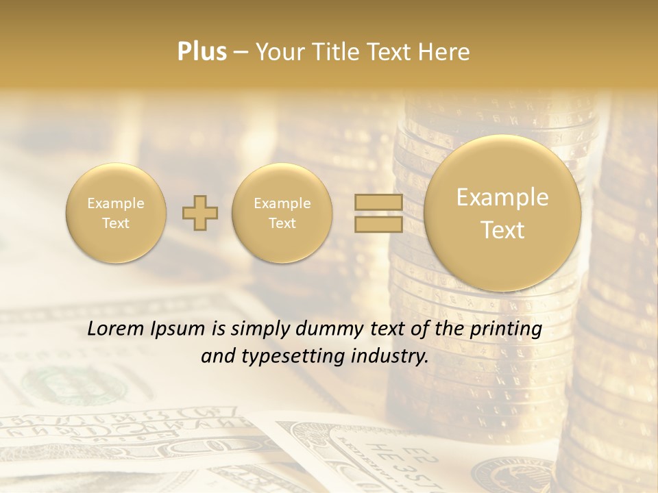Economics Background Sale PowerPoint Template