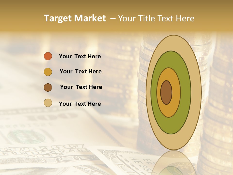 Economics Background Sale PowerPoint Template