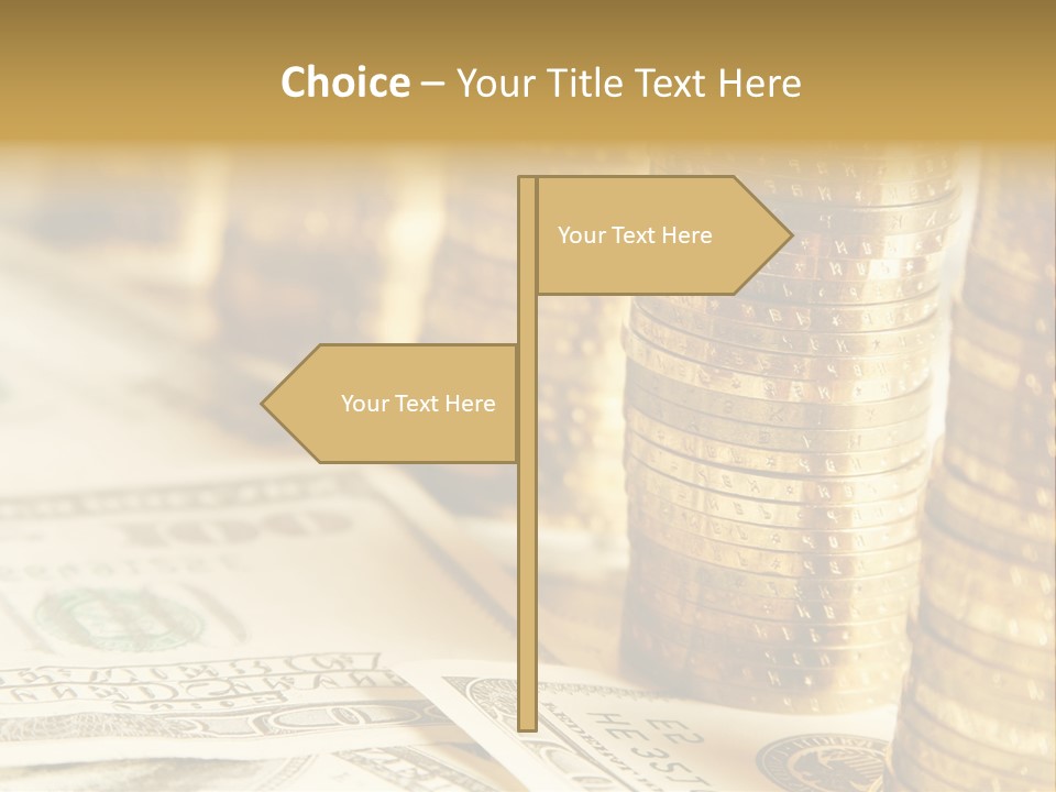 Economics Background Sale PowerPoint Template