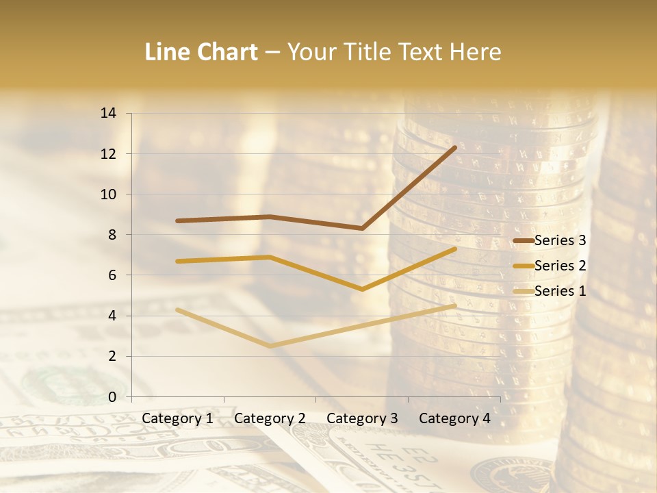 Economics Background Sale PowerPoint Template