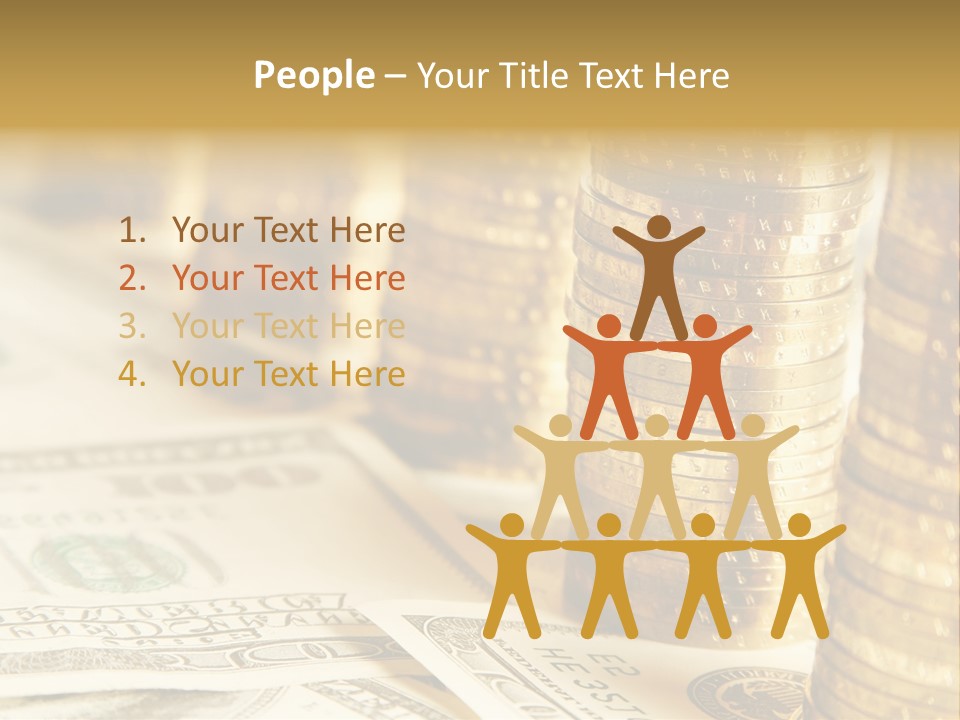 Economics Background Sale PowerPoint Template