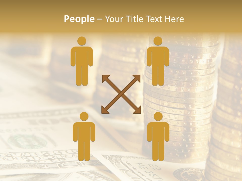 Economics Background Sale PowerPoint Template