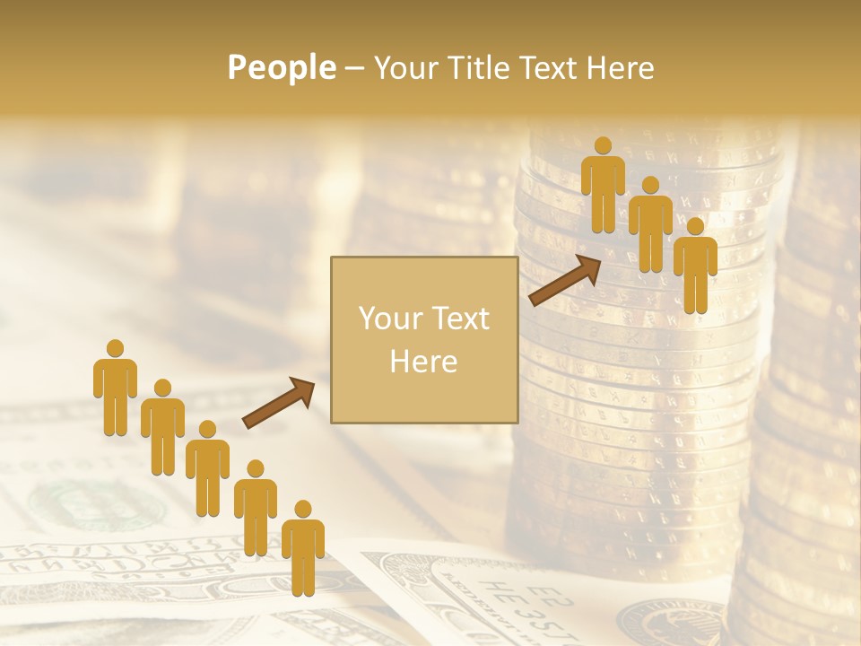 Economics Background Sale PowerPoint Template