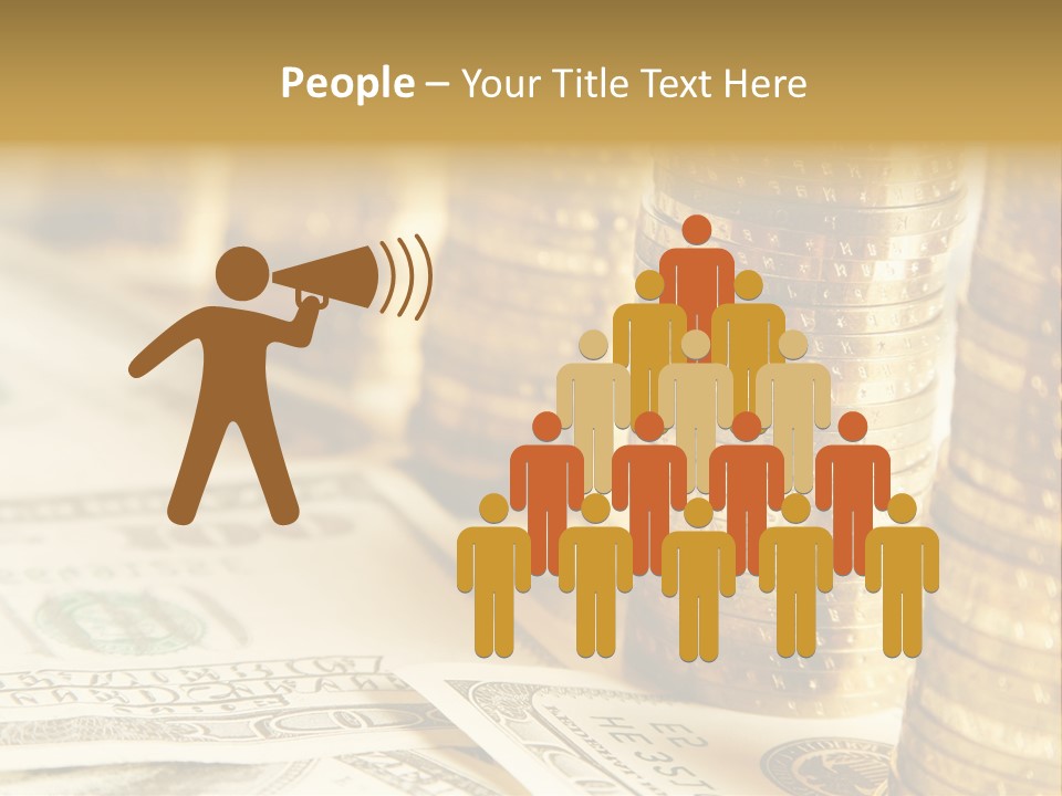 Economics Background Sale PowerPoint Template