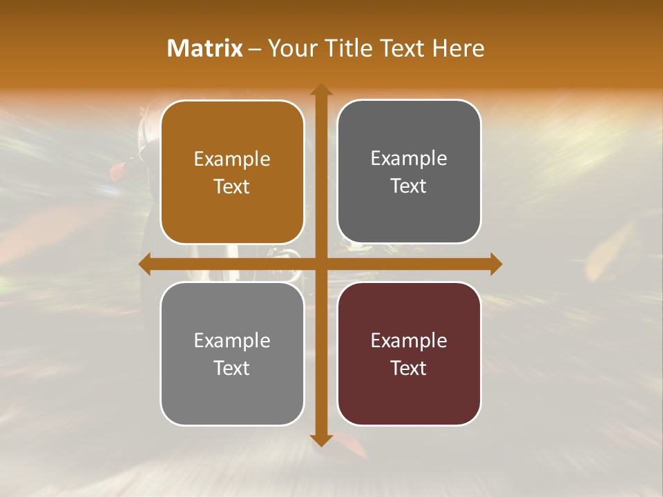 Reifen Risiko Motorradtour PowerPoint Template