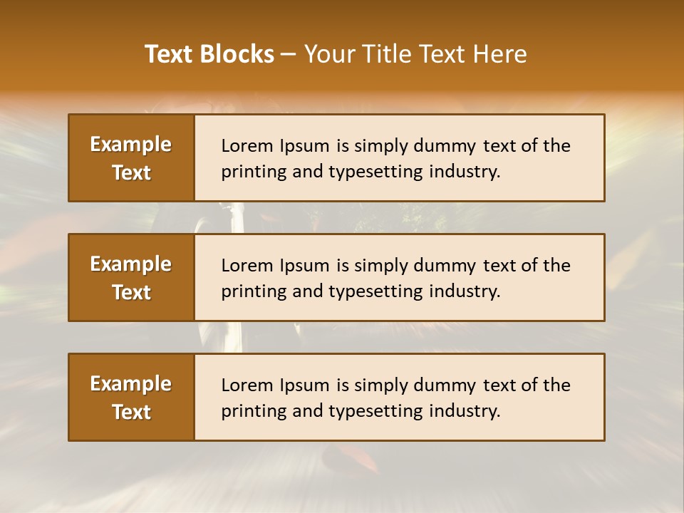 Reifen Risiko Motorradtour PowerPoint Template