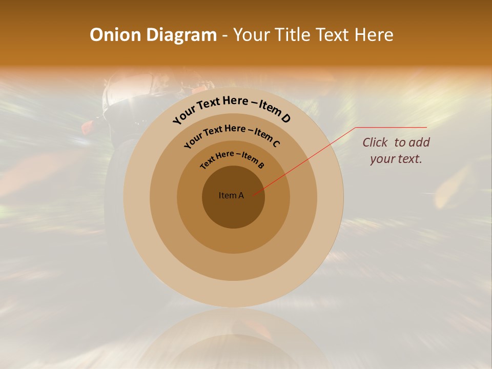 Reifen Risiko Motorradtour PowerPoint Template