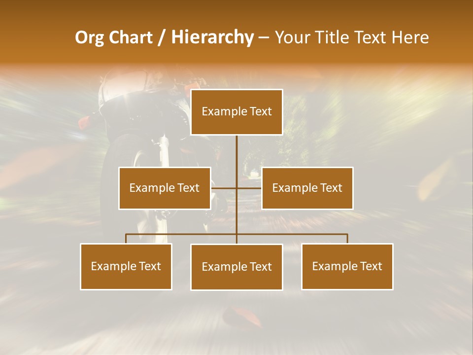 Reifen Risiko Motorradtour PowerPoint Template