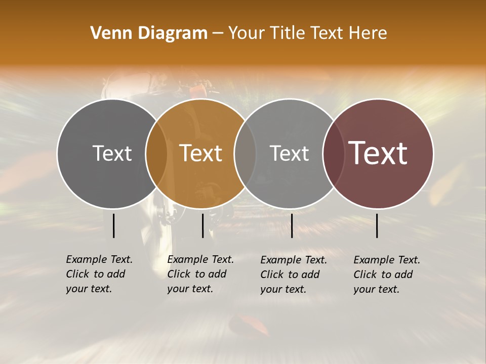 Reifen Risiko Motorradtour PowerPoint Template