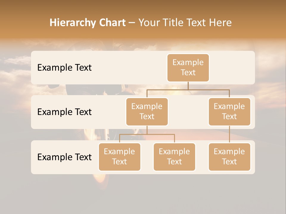Sporttourer Rasant Fahrt PowerPoint Template