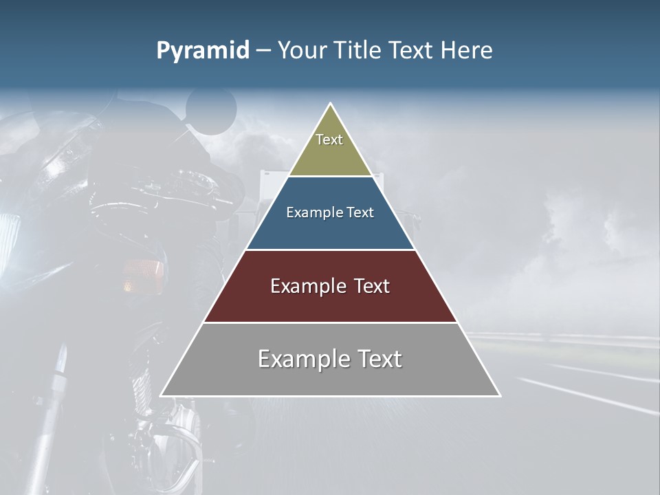 Motorradfahren Krise Led PowerPoint Template