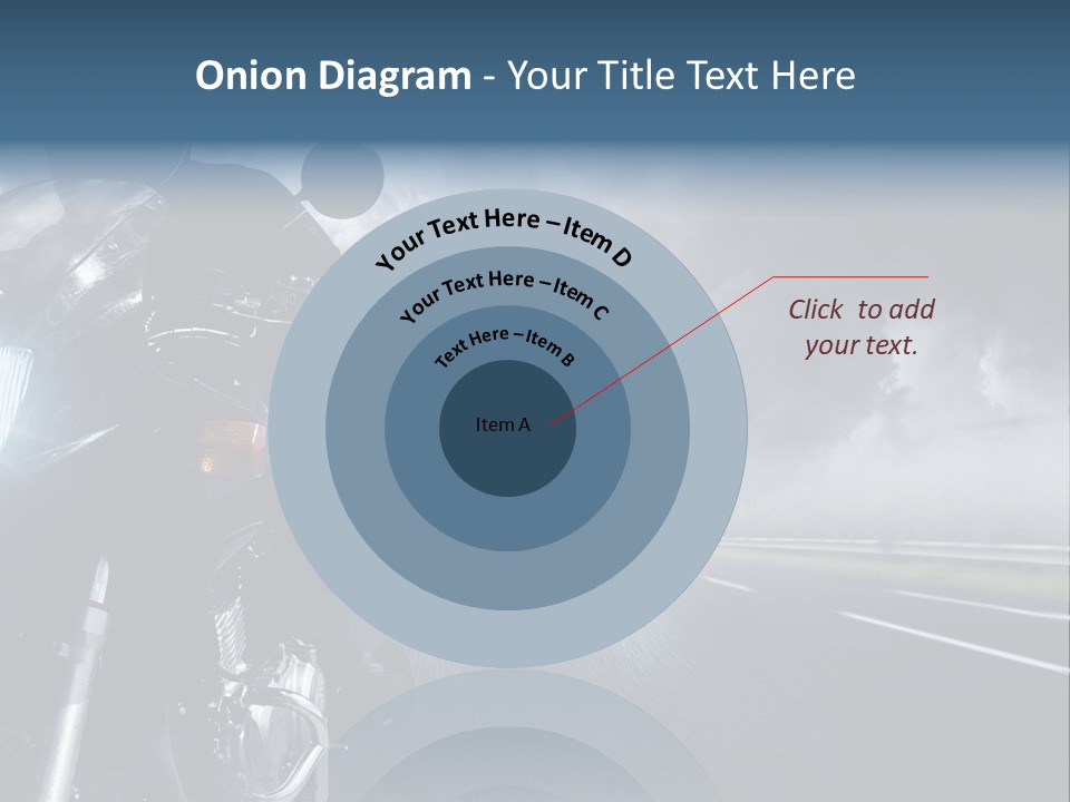 Motorradfahren Krise Led PowerPoint Template