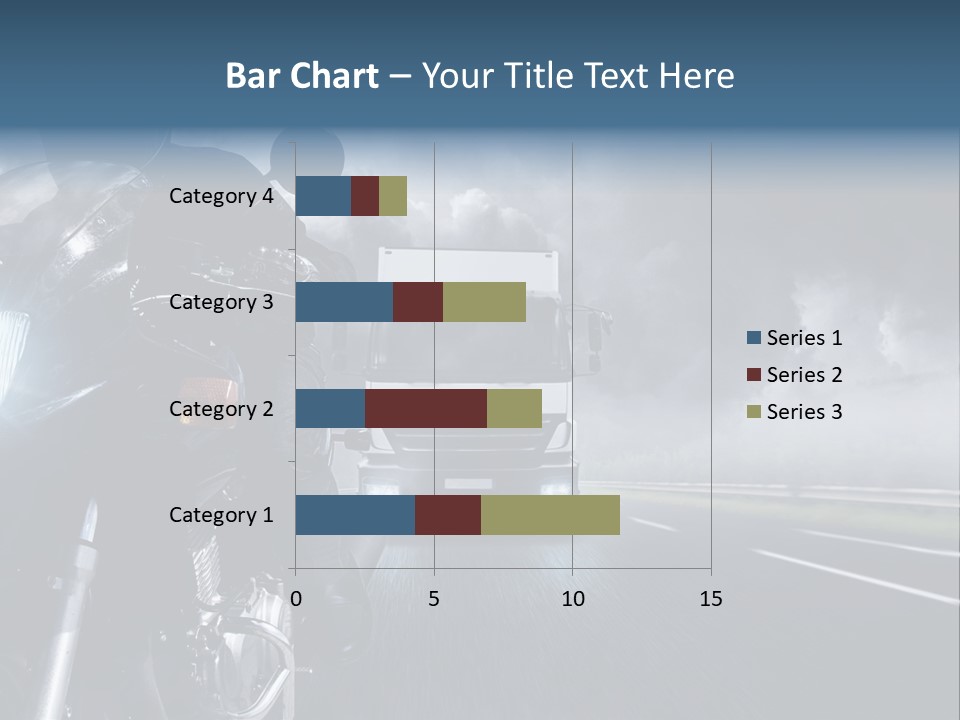 Motorradfahren Krise Led PowerPoint Template
