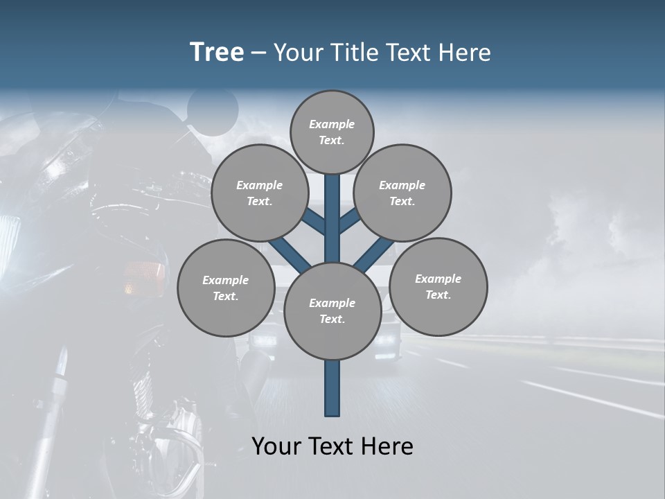 Motorradfahren Krise Led PowerPoint Template