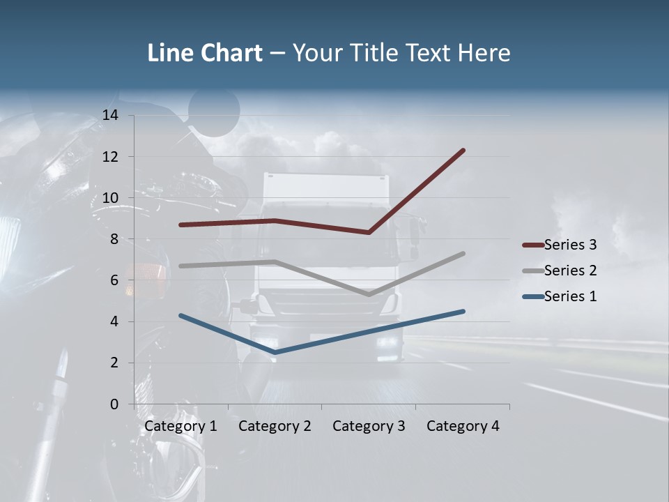 Motorradfahren Krise Led PowerPoint Template