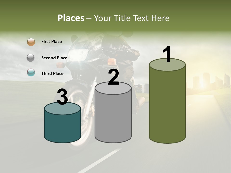 Sonne Abend Hobby PowerPoint Template