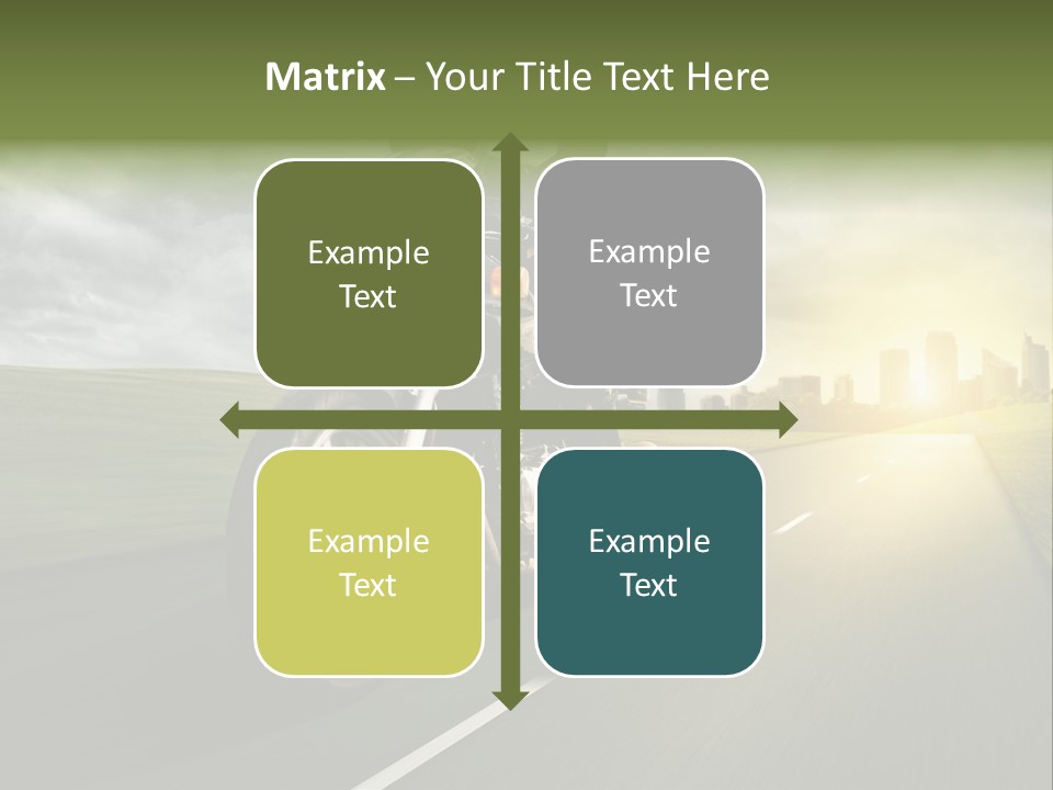 Sonne Abend Hobby PowerPoint Template