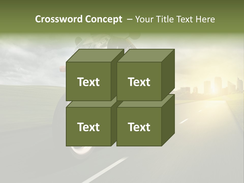 Sonne Abend Hobby PowerPoint Template