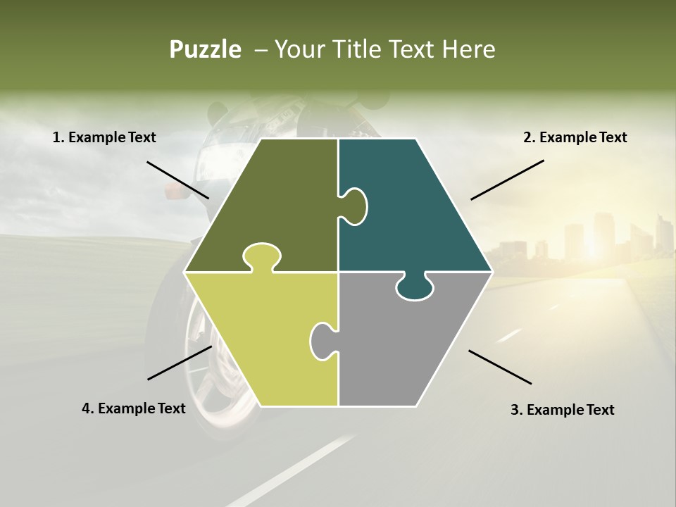 Sonne Abend Hobby PowerPoint Template