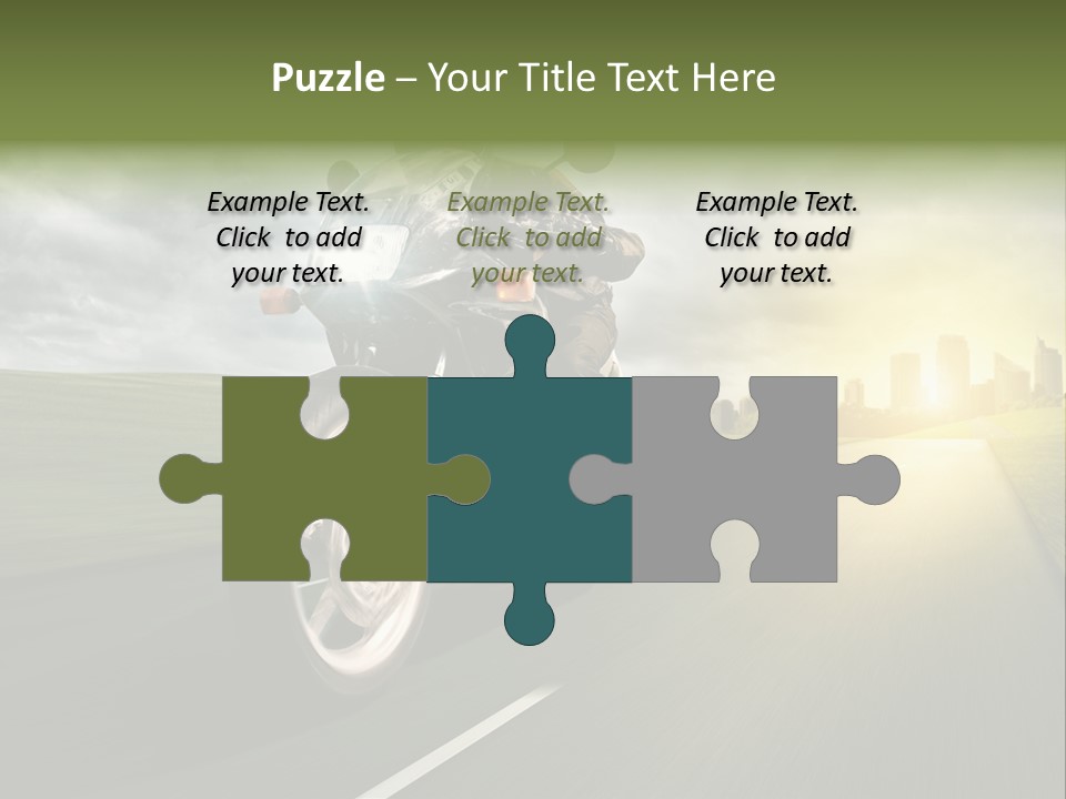 Sonne Abend Hobby PowerPoint Template