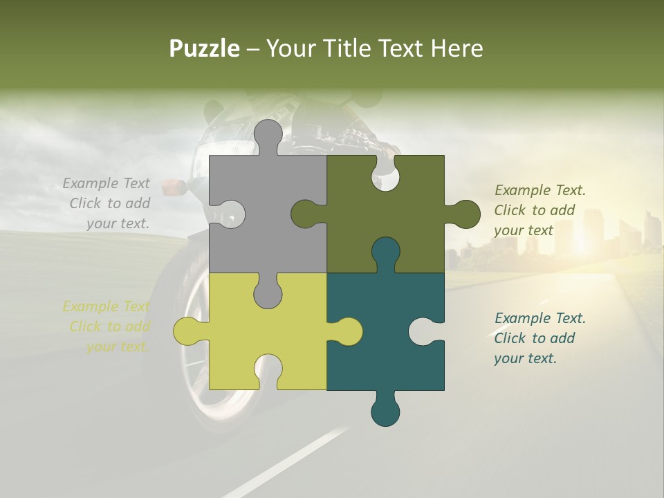 Sonne Abend Hobby PowerPoint Template