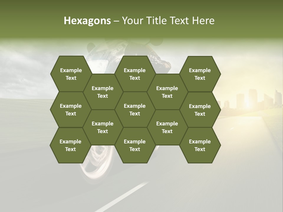 Sonne Abend Hobby PowerPoint Template