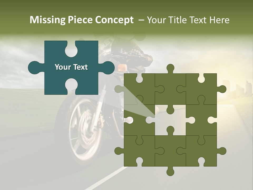 Sonne Abend Hobby PowerPoint Template