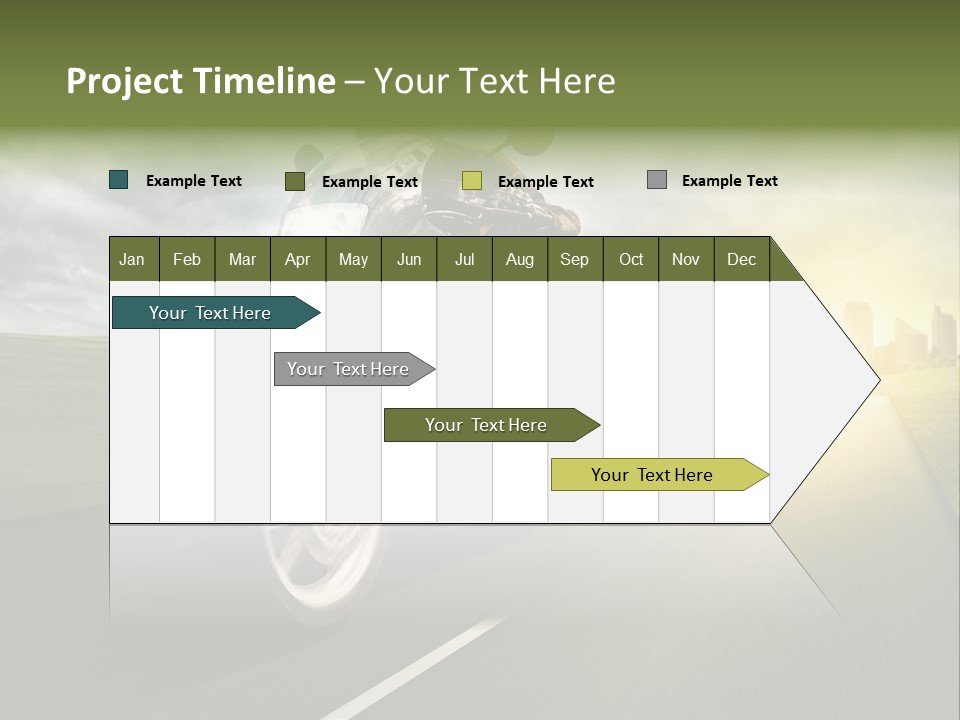 Sonne Abend Hobby PowerPoint Template