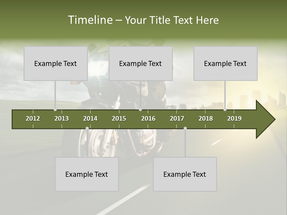 Sonne Abend Hobby PowerPoint Template