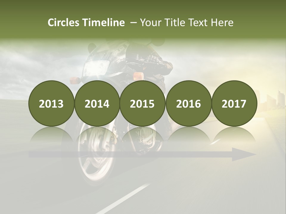 Sonne Abend Hobby PowerPoint Template