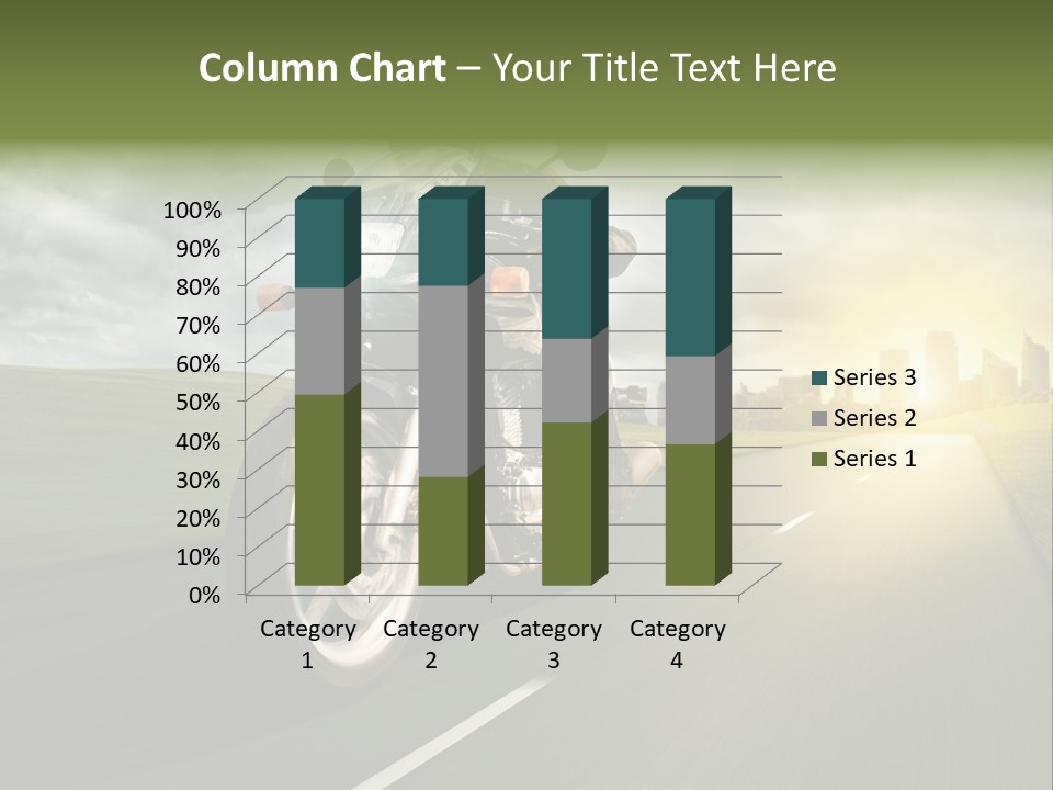Sonne Abend Hobby PowerPoint Template