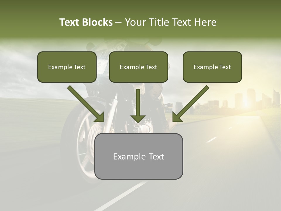 Sonne Abend Hobby PowerPoint Template