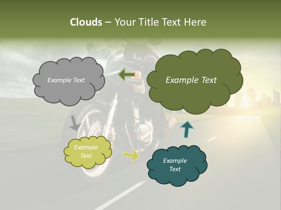 Sonne Abend Hobby PowerPoint Template