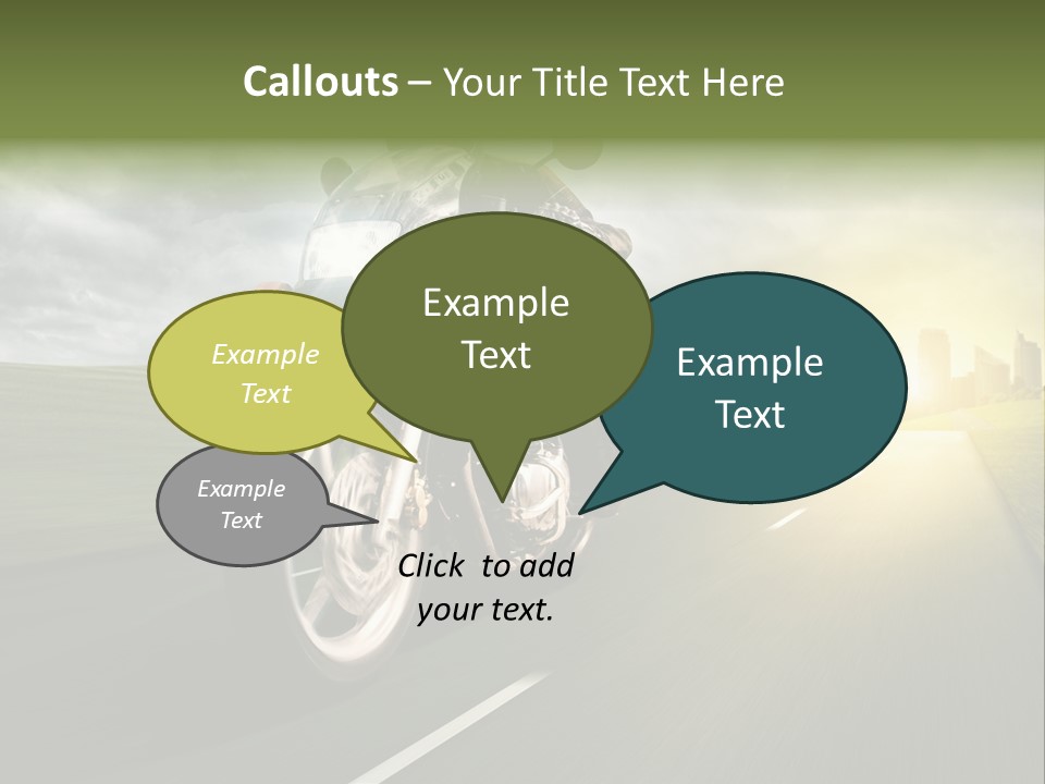 Sonne Abend Hobby PowerPoint Template