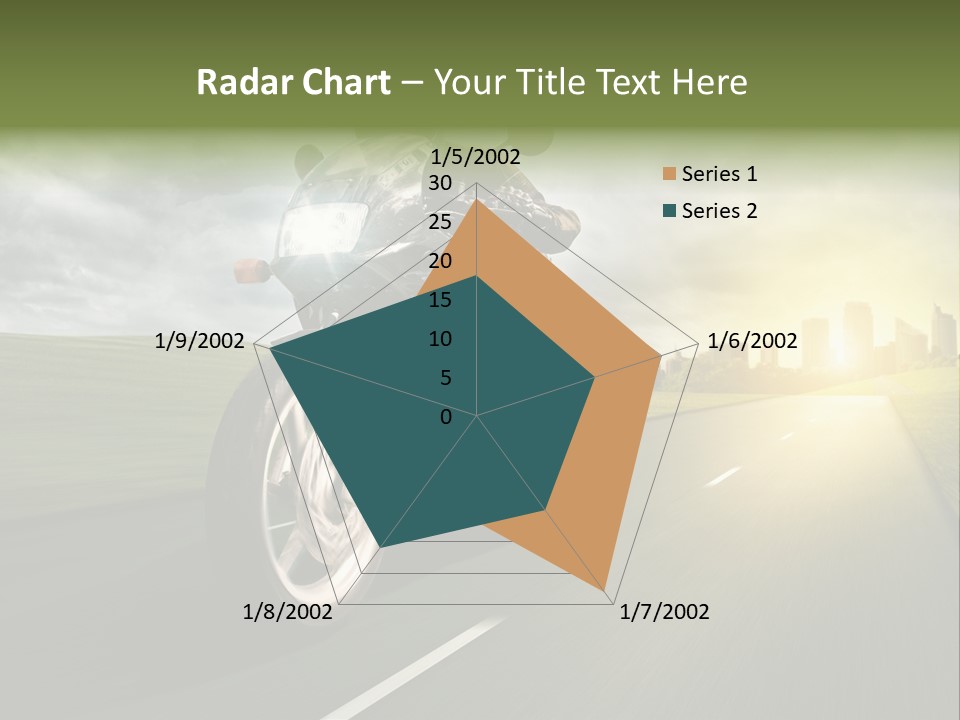 Sonne Abend Hobby PowerPoint Template