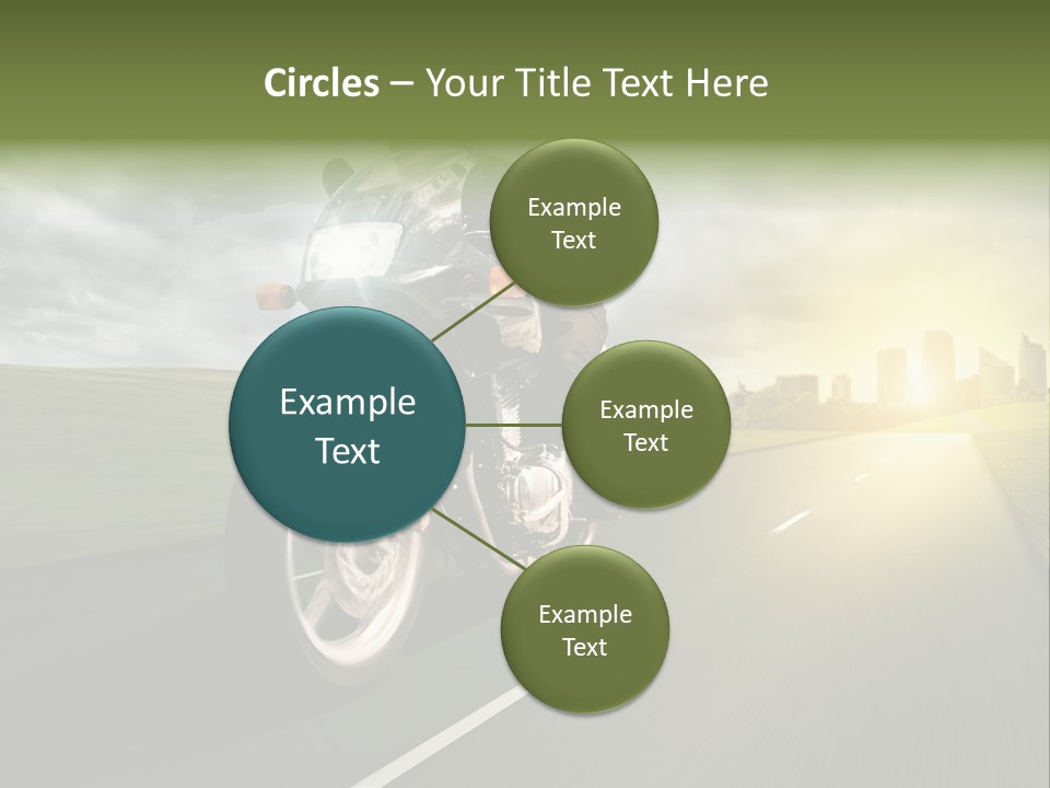 Sonne Abend Hobby PowerPoint Template