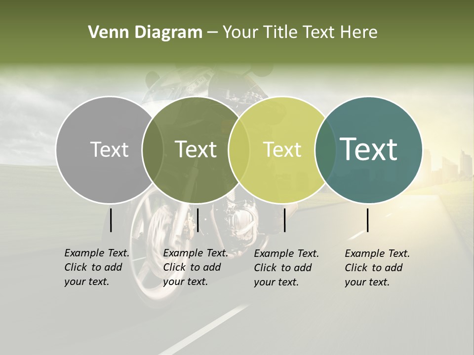 Sonne Abend Hobby PowerPoint Template