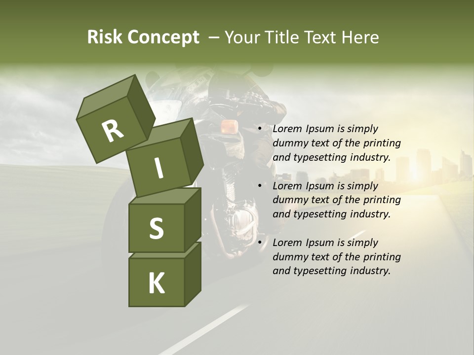 Sonne Abend Hobby PowerPoint Template