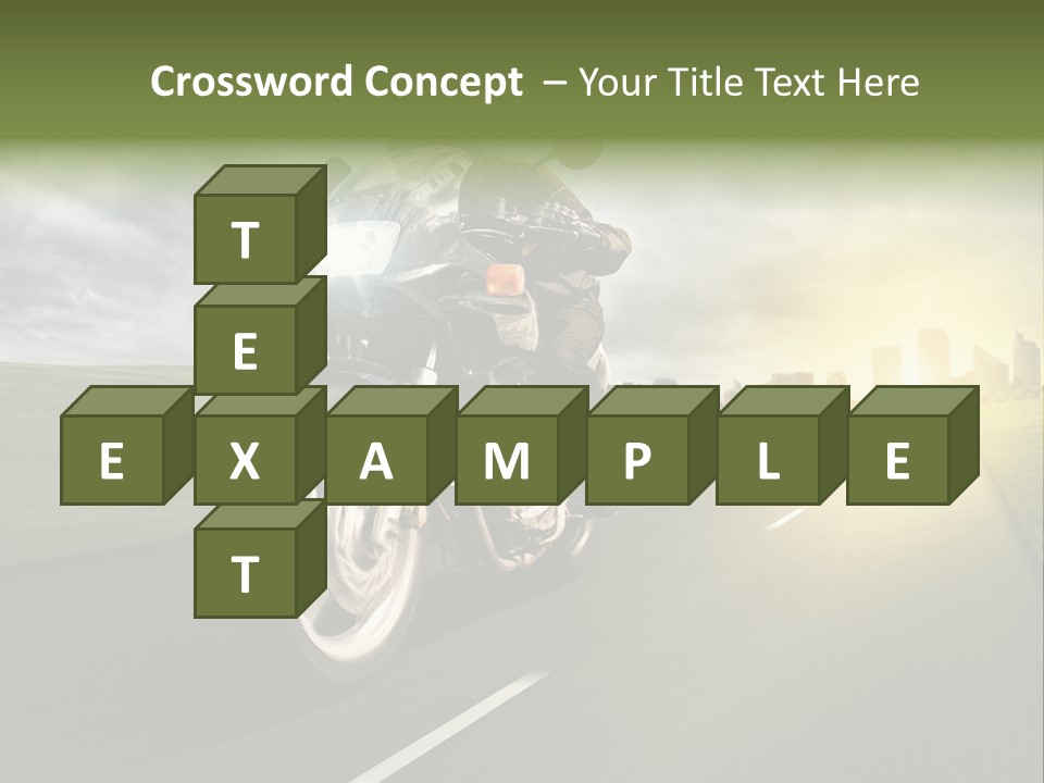 Sonne Abend Hobby PowerPoint Template
