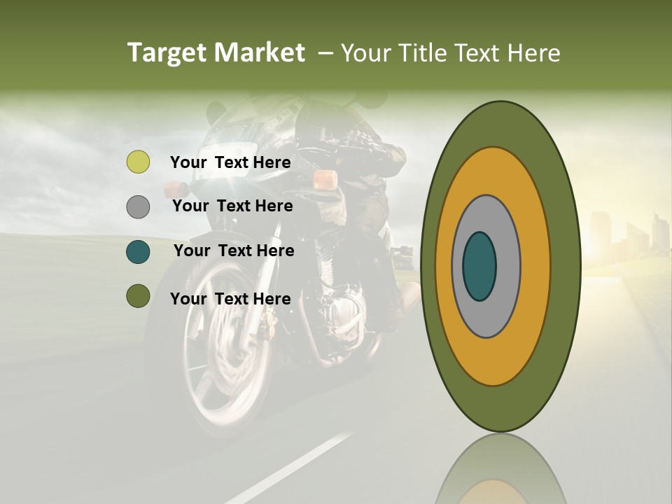 Sonne Abend Hobby PowerPoint Template