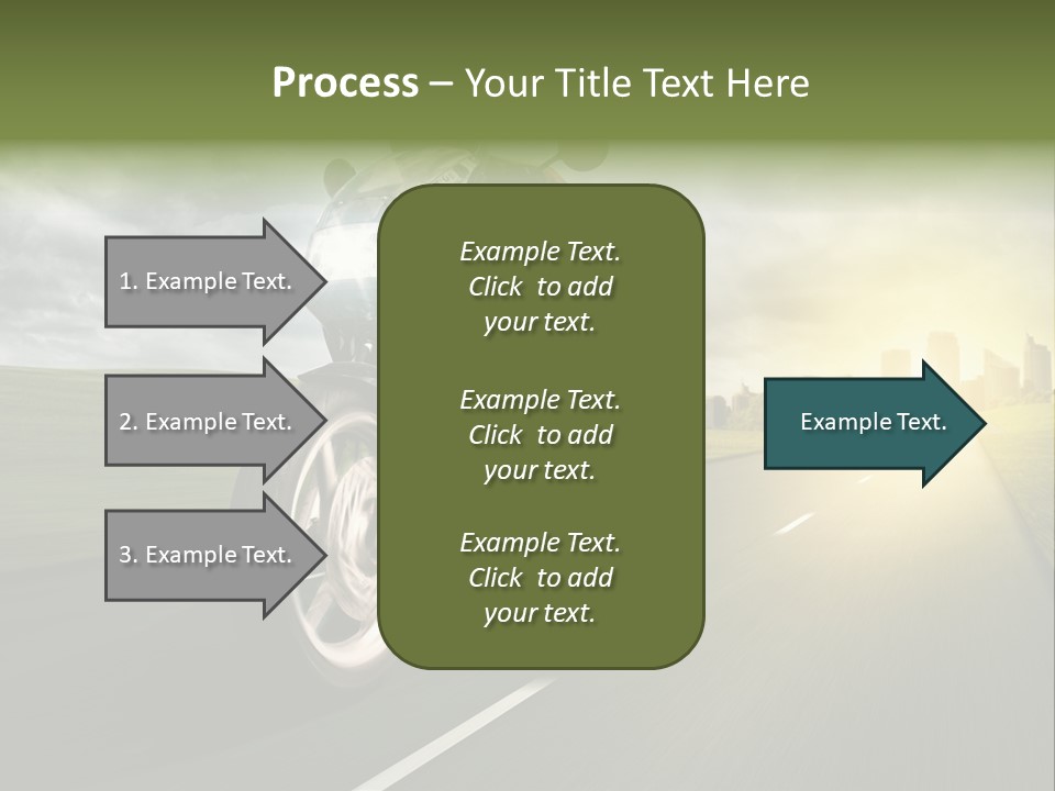 Sonne Abend Hobby PowerPoint Template