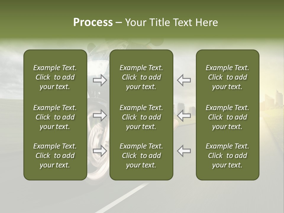 Sonne Abend Hobby PowerPoint Template